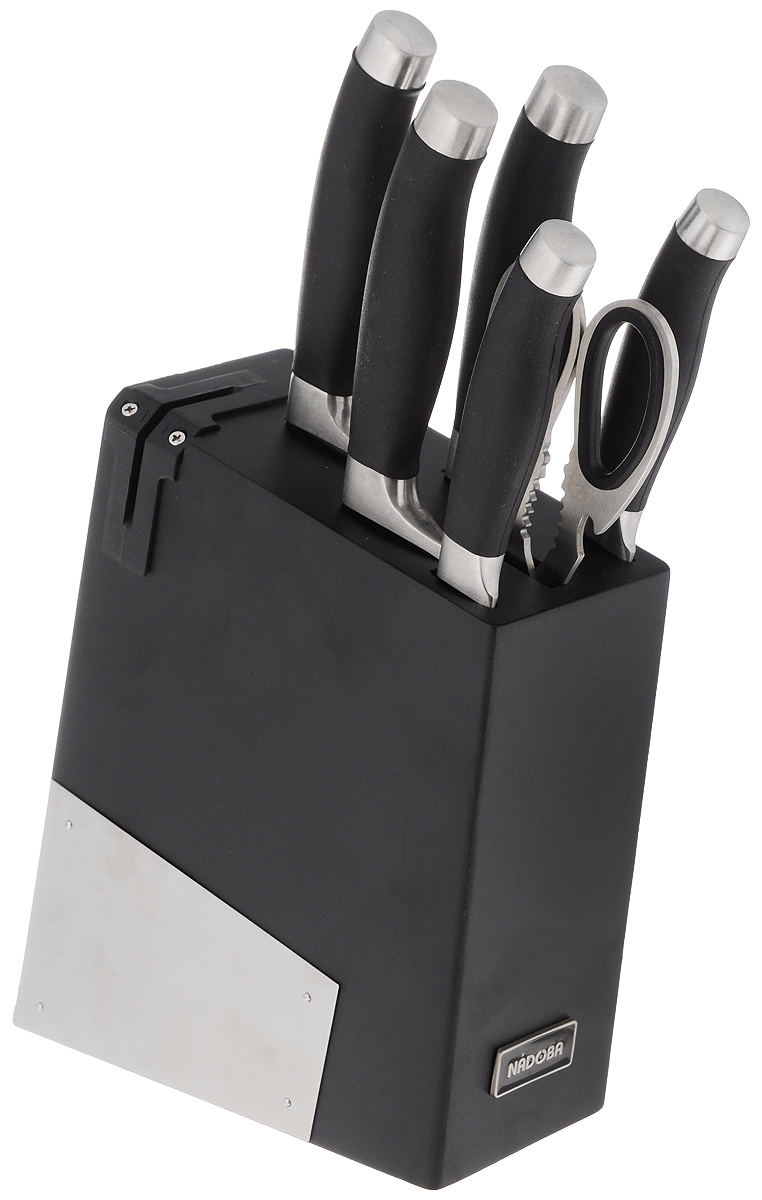  кухонных ножей Nadoba Rut, Нержавеющая сталь, 43546|7 предметов .