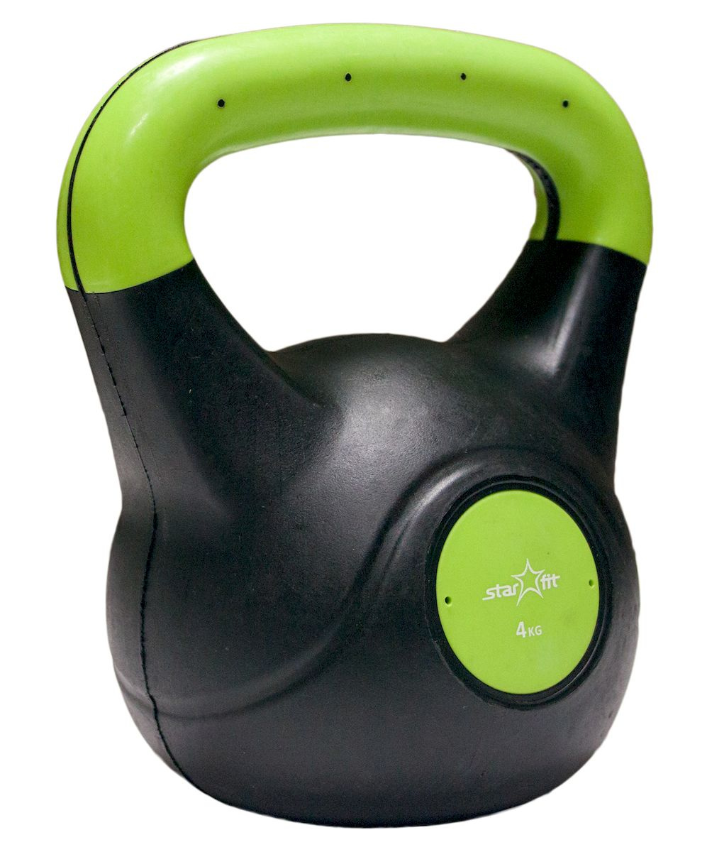 гиря Starfit, 4 кг - купить по выгодной цене в интернет-магазине OZON