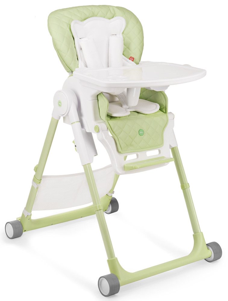 Стульчик для кормления happy baby william v2 green