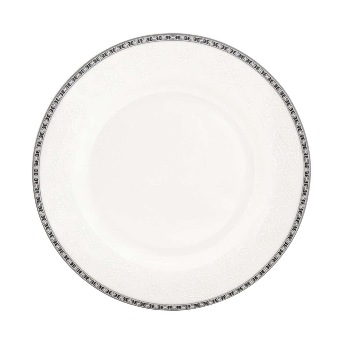 Набор тарелок Esprado Arista White, 6 шт, Фарфор, диаметр 23 см #1