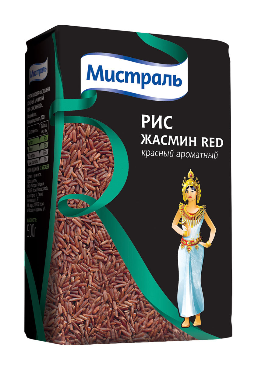 Рис Жасмин Red Мистраль, 500 г — купить в интернет-магазине OZON с ...