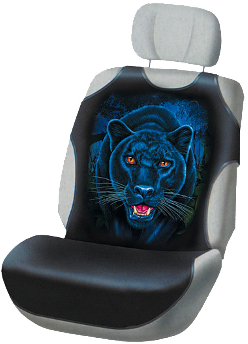 Чехол-майка на сиденье АНТЕЙКО "Пантера добрая", А0019/03, 2 шт ...