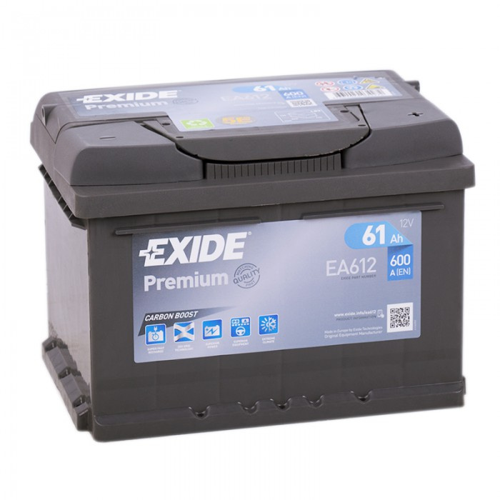 Автомобильный аккумулятор exide premium