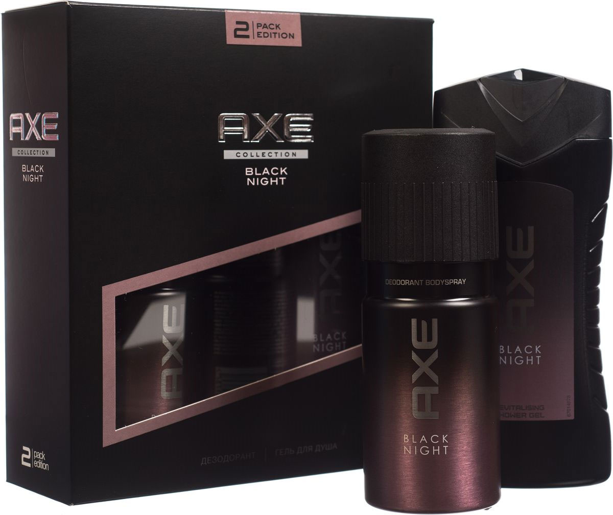 Axe подарочный набор Black night — купить в интернет-магазине OZON с ...