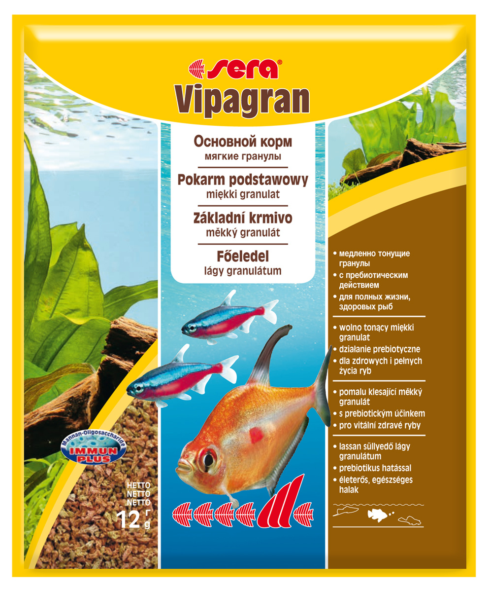 Корм для рыб Sera "Vipagran", 12 г — купить в интернет-магазине OZON с ...