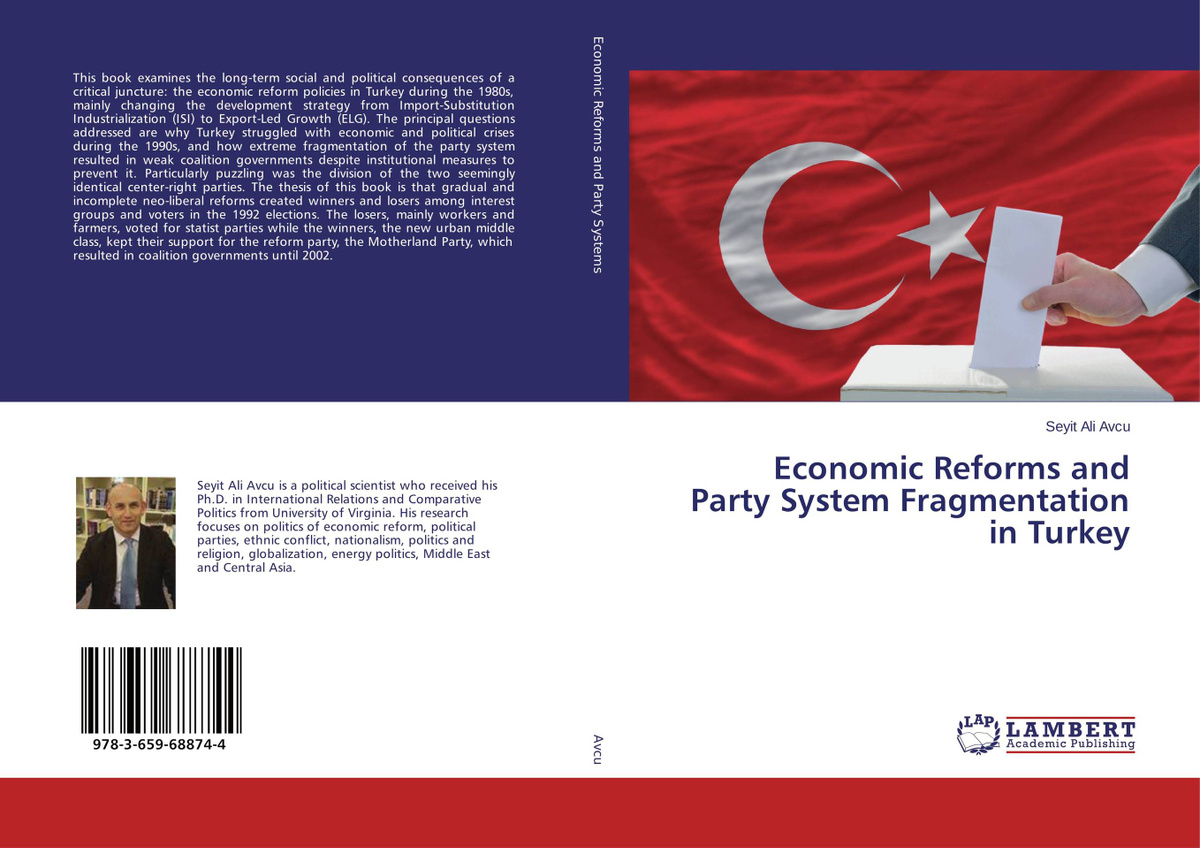 Книга "Economic Reforms and Party System Fragmentation in Turkey