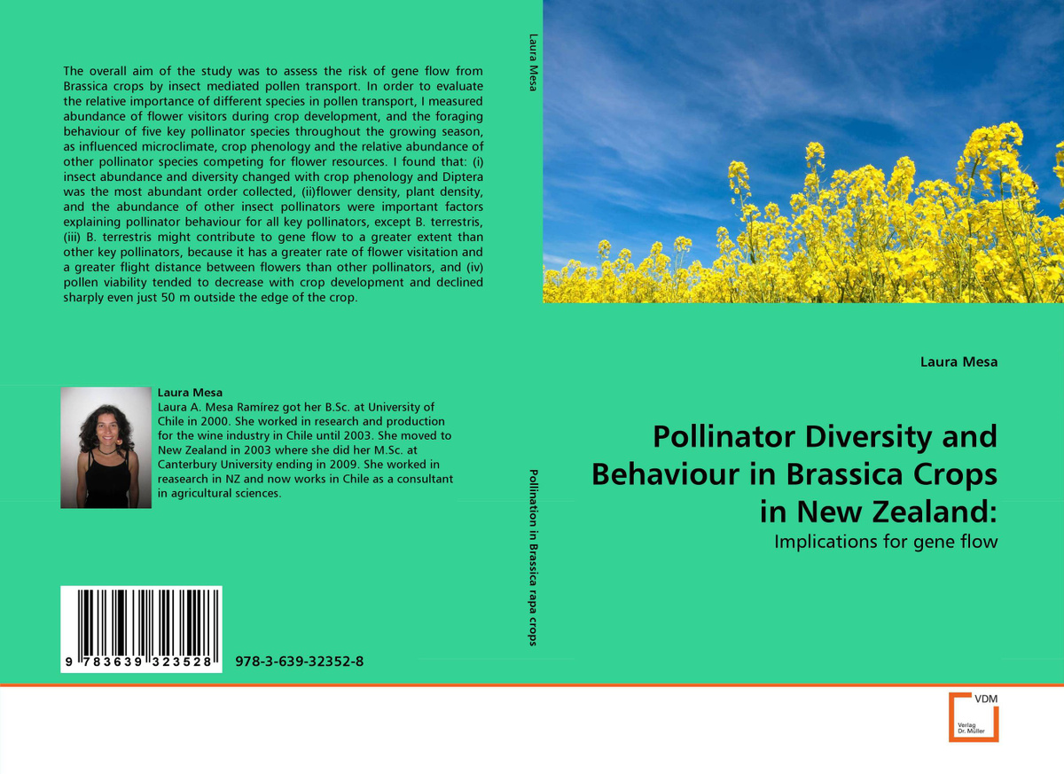 Книга "Pollinator Diversity and Behaviour in Brassica Crops in New