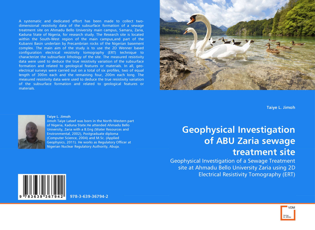 Книга "Geophysical Investigation of ABU Zaria sewage treatment site