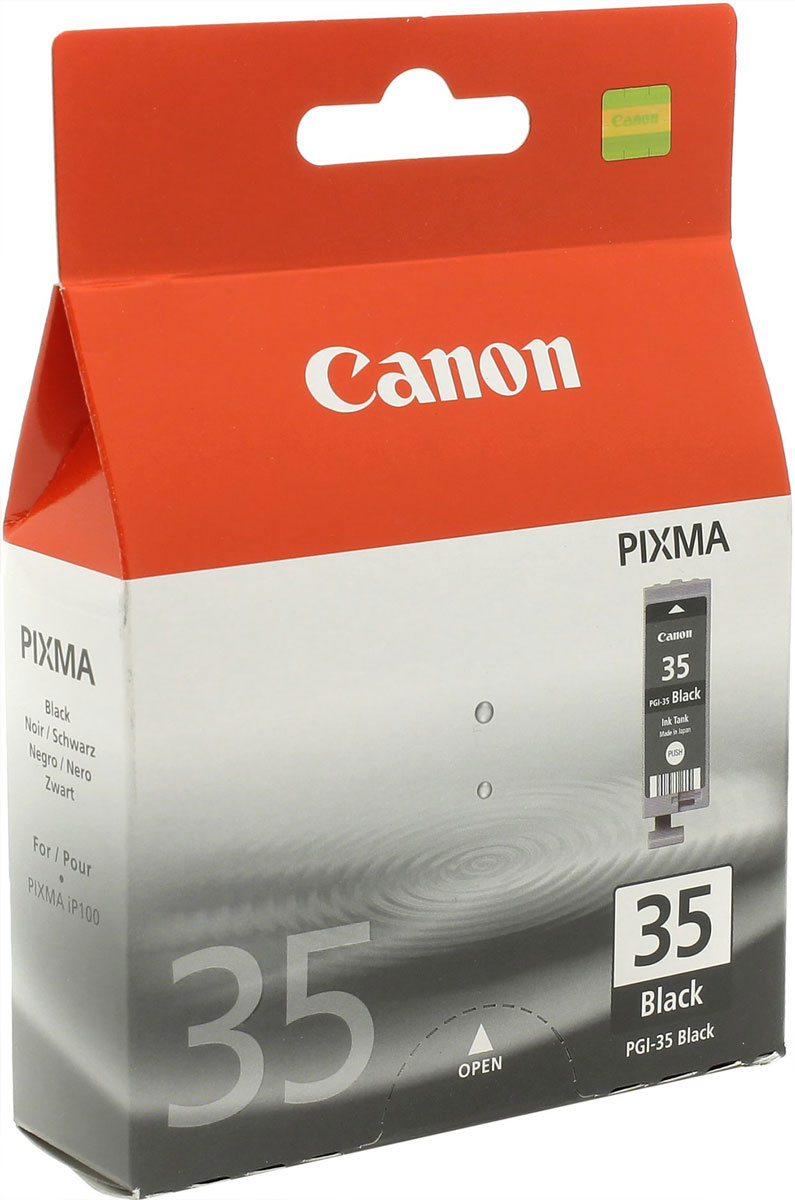 Картридж Canon Canon PGI-35, Black картридж для PIXMA iP100, черный ...