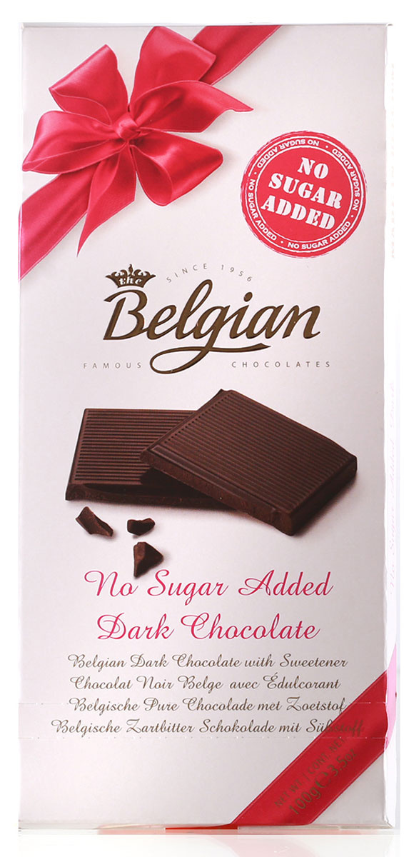 The Belgian Шоколад горький без сахара, 100 г — купить в интернет ...