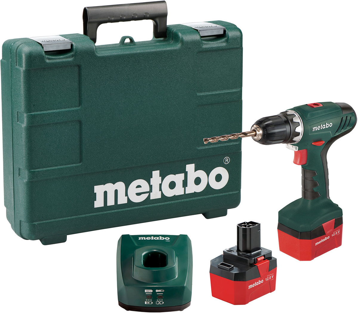 Шуруповерт аккумуляторный Metabo "BS 12 NiCd" 450 об/мин - купить в ...