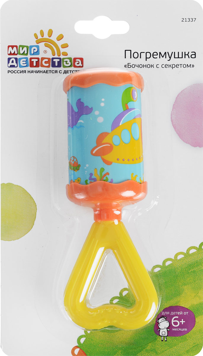 Мир детства Погремушка Бочонок с секретом — купить в интернет-магазине ...