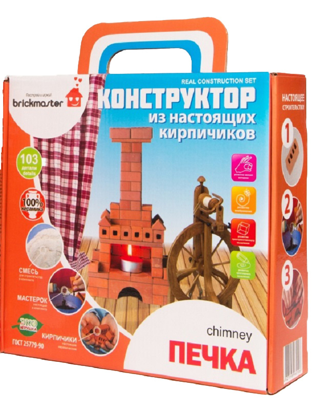 Конструктор brickmaster печка