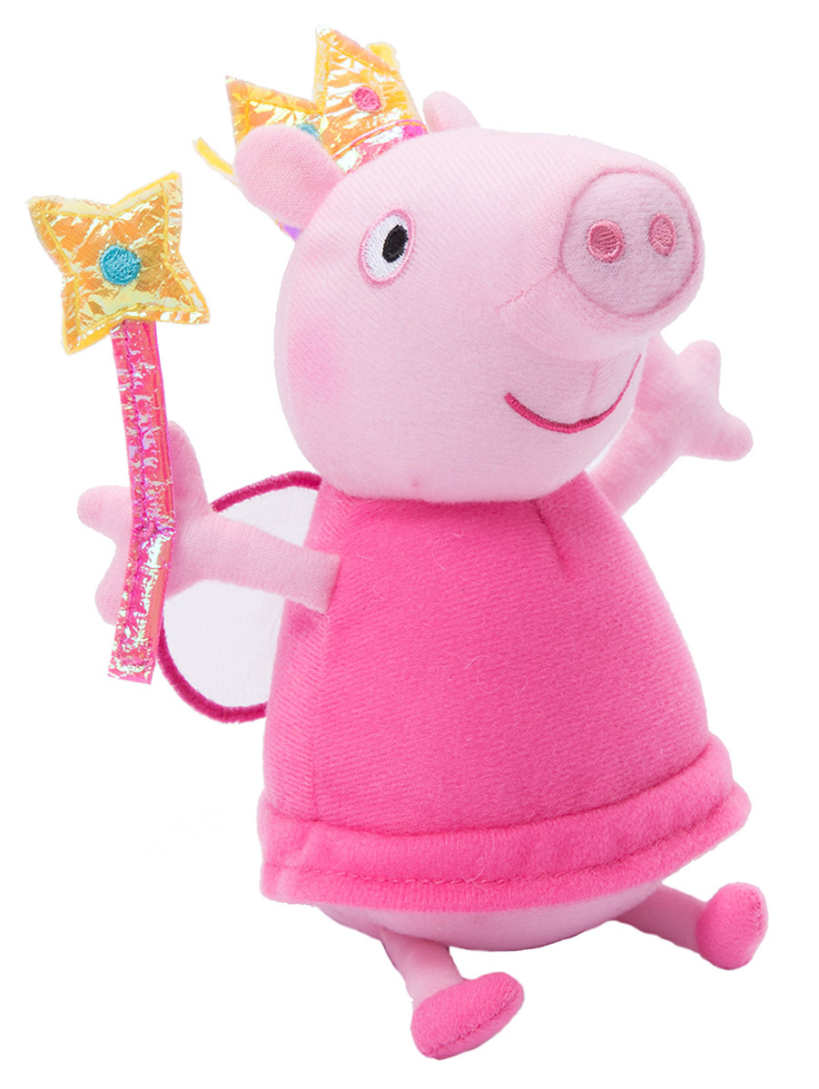 Мягкая игрушка Свинка Пеппа "Пеппа-фея с палочкой" — купить в интернет ...