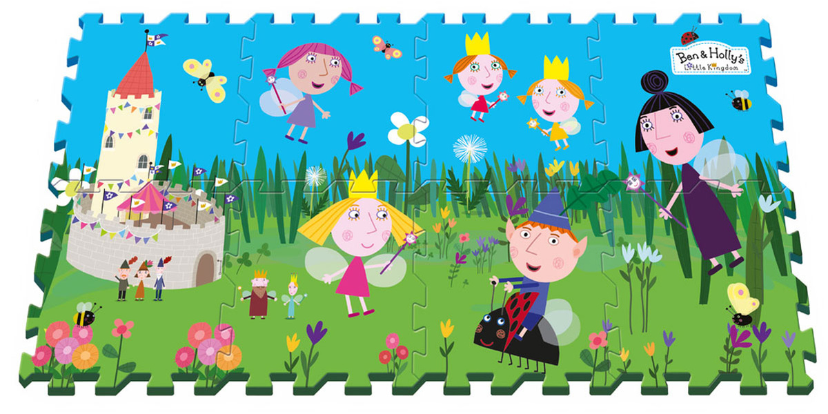 Ben&Holly Коврик-пазл Бен и Холли — купить в интернет-магазине OZON с ...