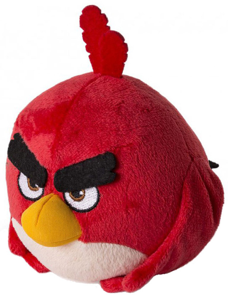 Angry Birds Мягкая игрушка Птица Red 13 см — купить в интернет-магазине ...