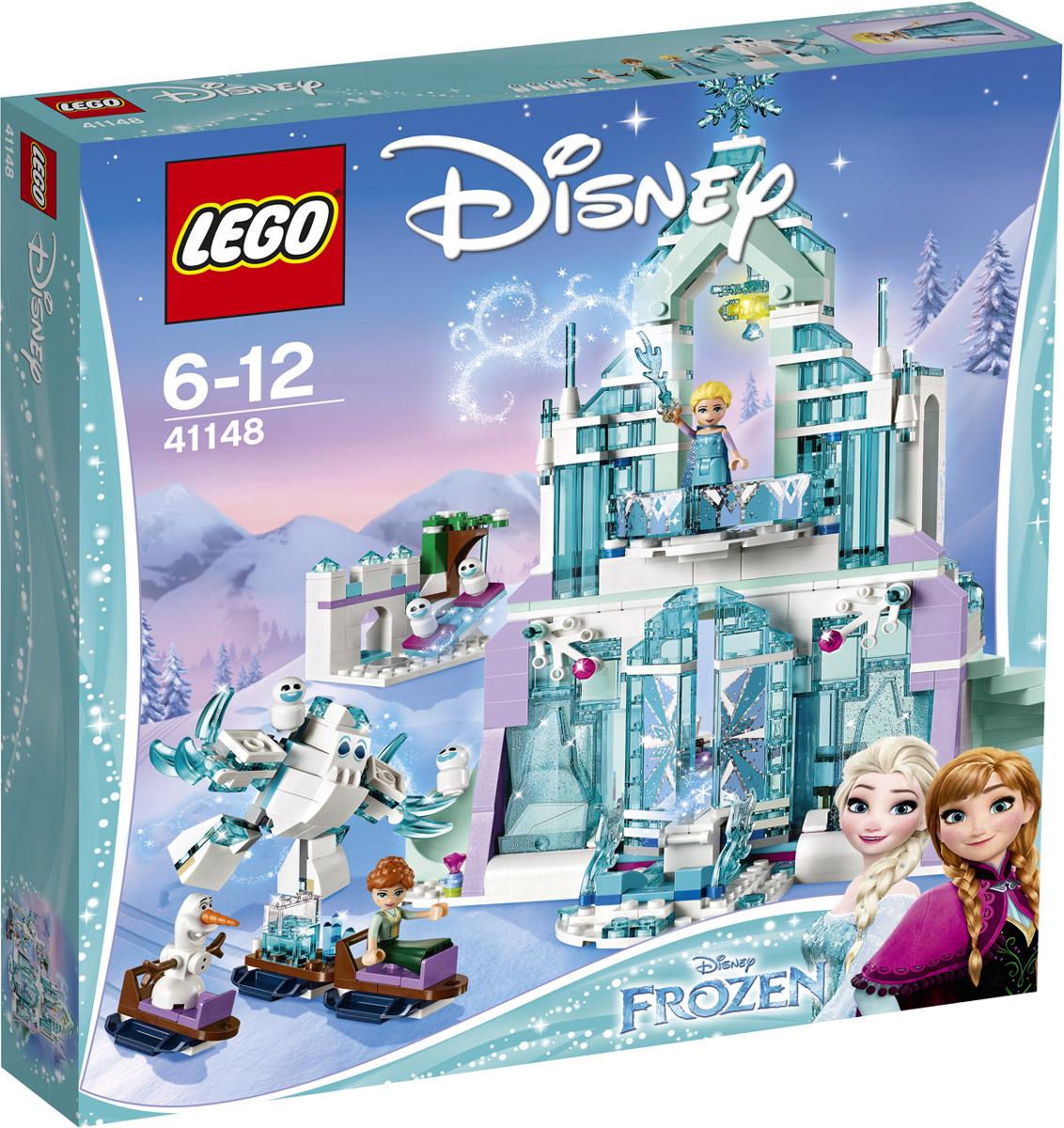 LEGO Disney Princess 41148 Волшебный ледяной замок Эльзы Конструктор  #1