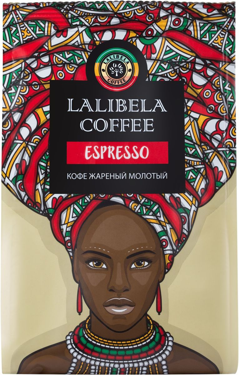 Lalibela coffee Espresso кофе молотый, 100 г — купить в интернет ...