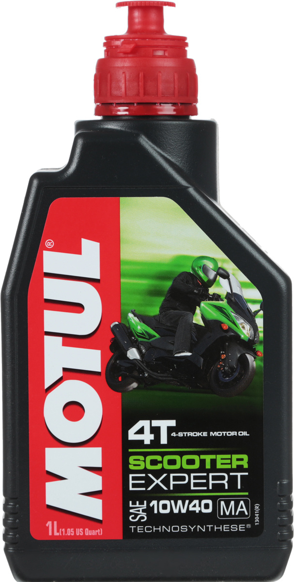 Моторное масло MOTUL Scooter Expert 4T 10W-40 Синтетическое 1 л ...