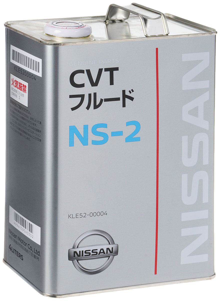 Масло трансмиссионное Nissan "CVT NS-2", для вариаторов, 4 л - купить ...
