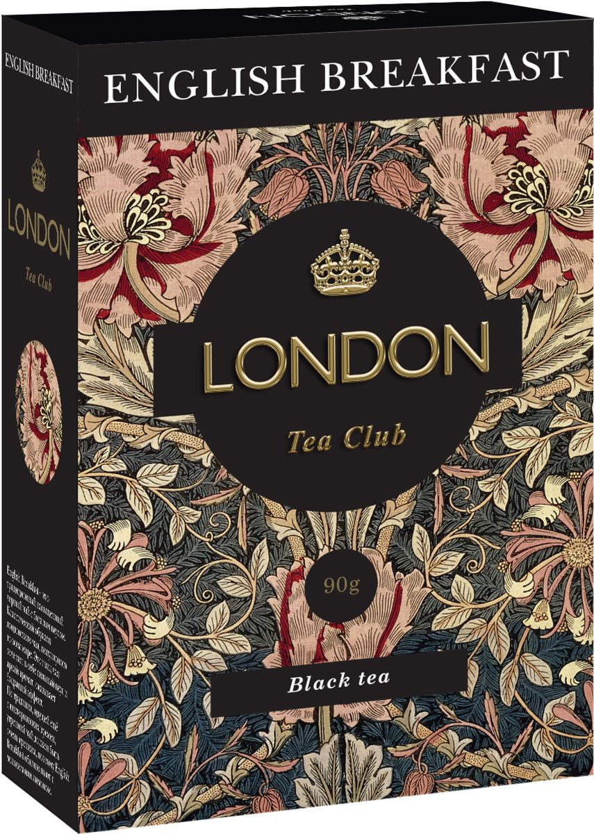 London Tea Club English Breakfast чай черный, 90 г — купить в интернет ...