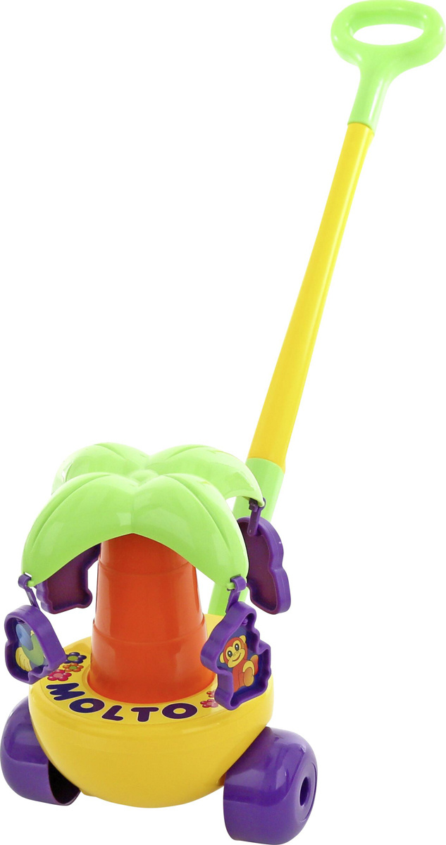 Полесье Игрушка-каталка с ручкой Пальма, цвет в ассортименте  #1