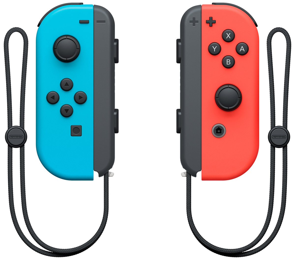 Геймпад Nintendo Набор из двух беспроводных контроллеров Joy-Con Сontrollers (неоновый фиолетовый/неоновый #1