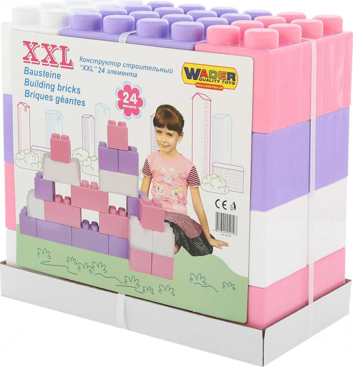 Полесье Конструктор XXL 40107, цвет в ассортименте — купить в интернет ...