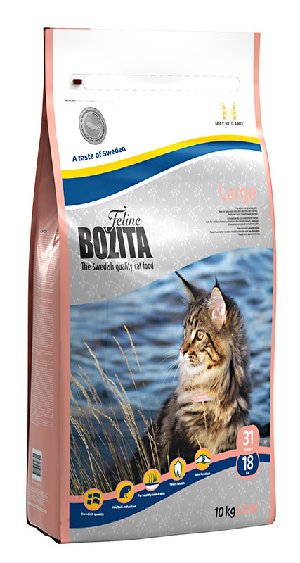 Корм сухой Bozita "Feline Funktion Large", для кошек крупных пород, 10 ...
