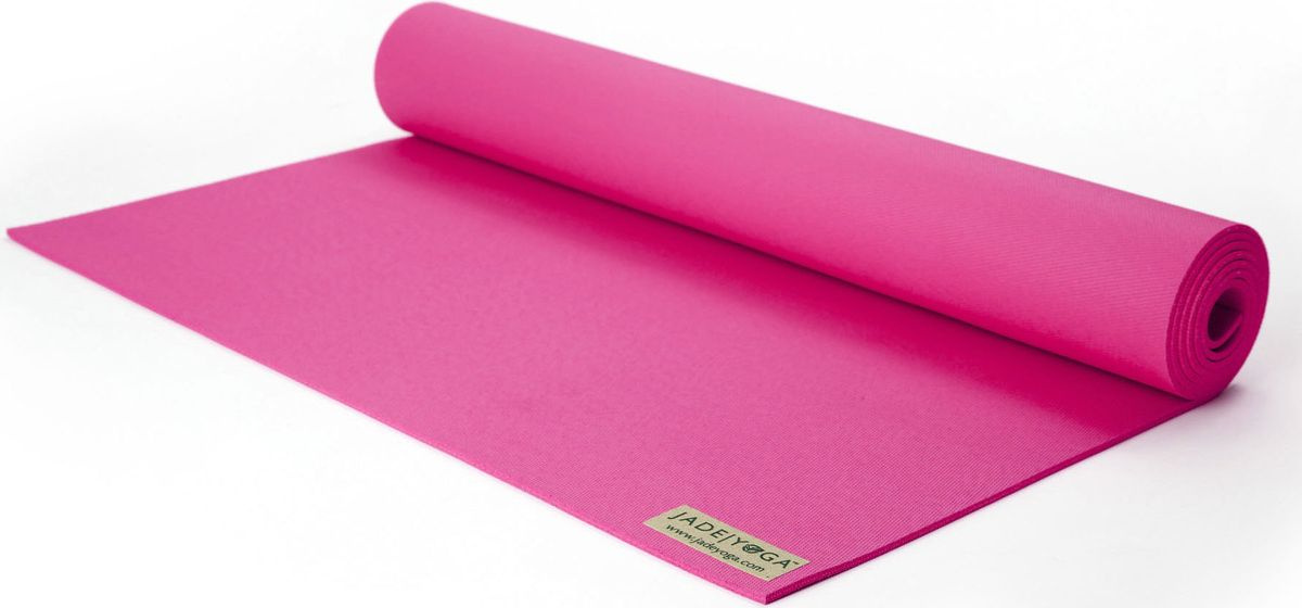 Коврик для йоги Jade Harmony (173 х 60 х 0.5 см) - розовый #1