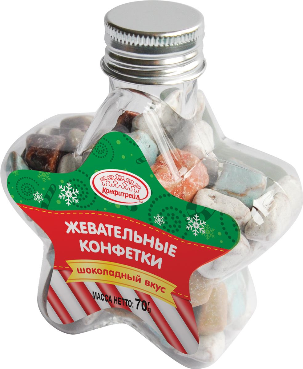 Конфитрейд жевательные конфеты, 70 г — купить в интернет-магазине OZON ...