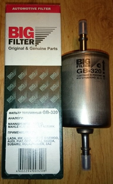 Фильтр топливный BIG FILTER GB-320 — купить в интернет-магазине OZON с ...
