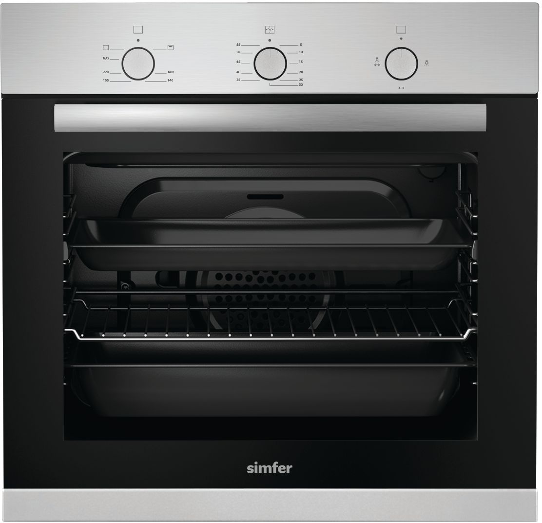 Газовый духовой шкаф simfer b6gl72001