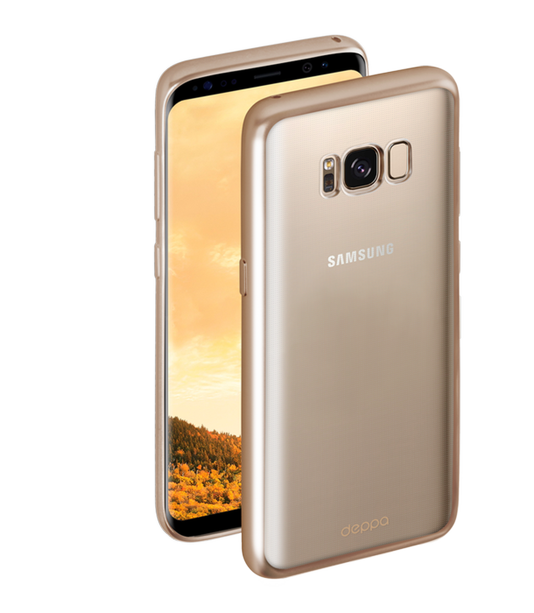 Deppa Gel Plus чехол для Samsung Galaxy S8, Gold — купить в интернет ...