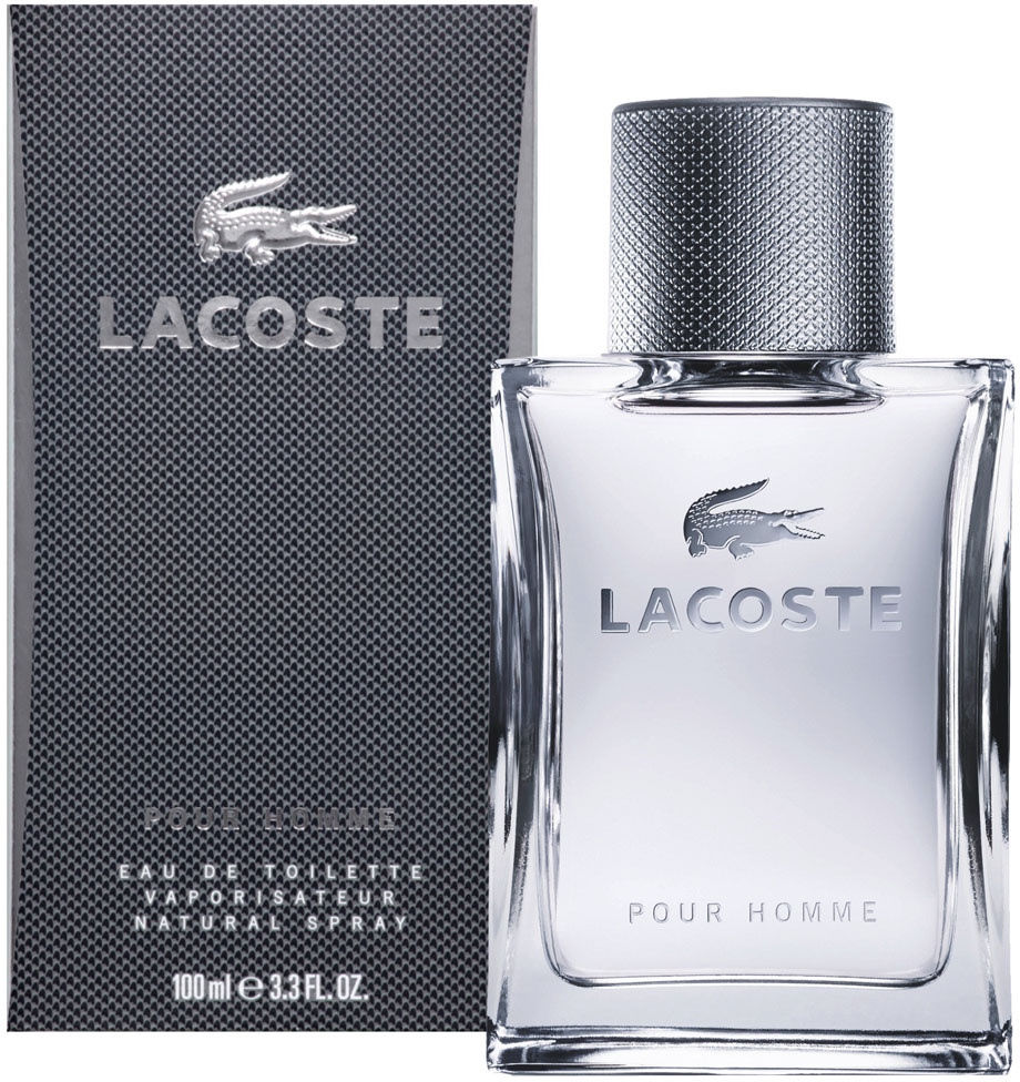 lacoste pour homme 100ml edt spray