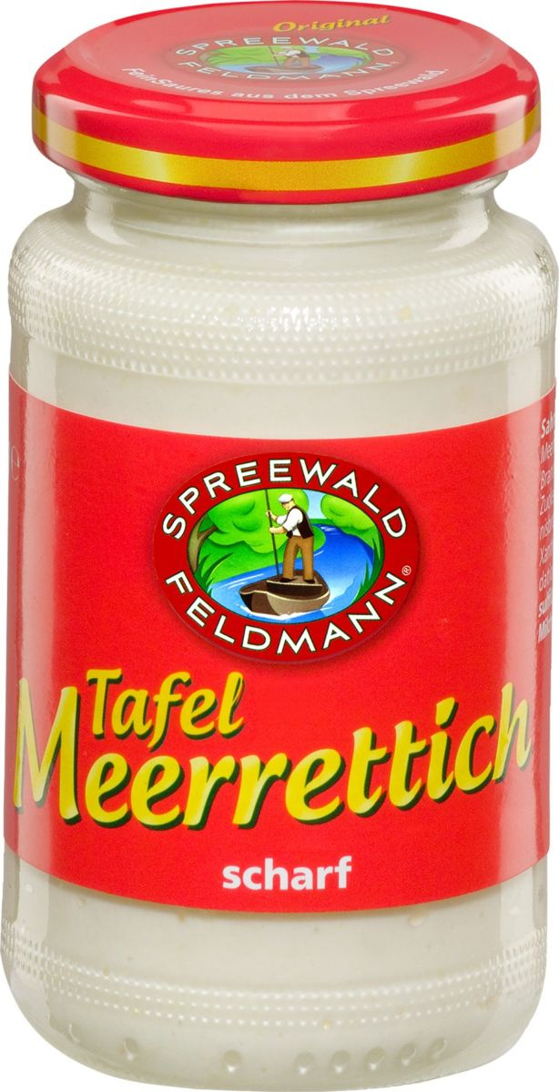 Spreewald Feldmann Хрен тертый консервированный, 160 мл — купить в ...