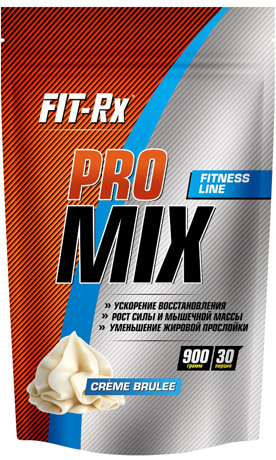 Протеин FIT-RX "Pro Mix", крем-брюле, 900 г — купить в интернет ...