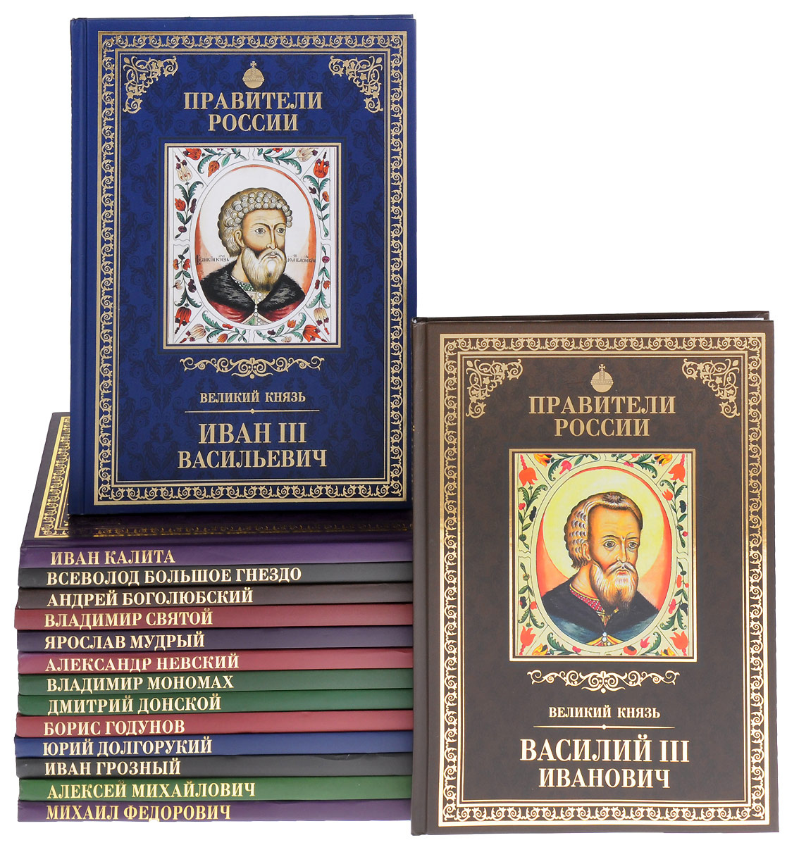 Книга "Серия "Правители России" (комплект из 15 книг)" Новохатко Ольга ...