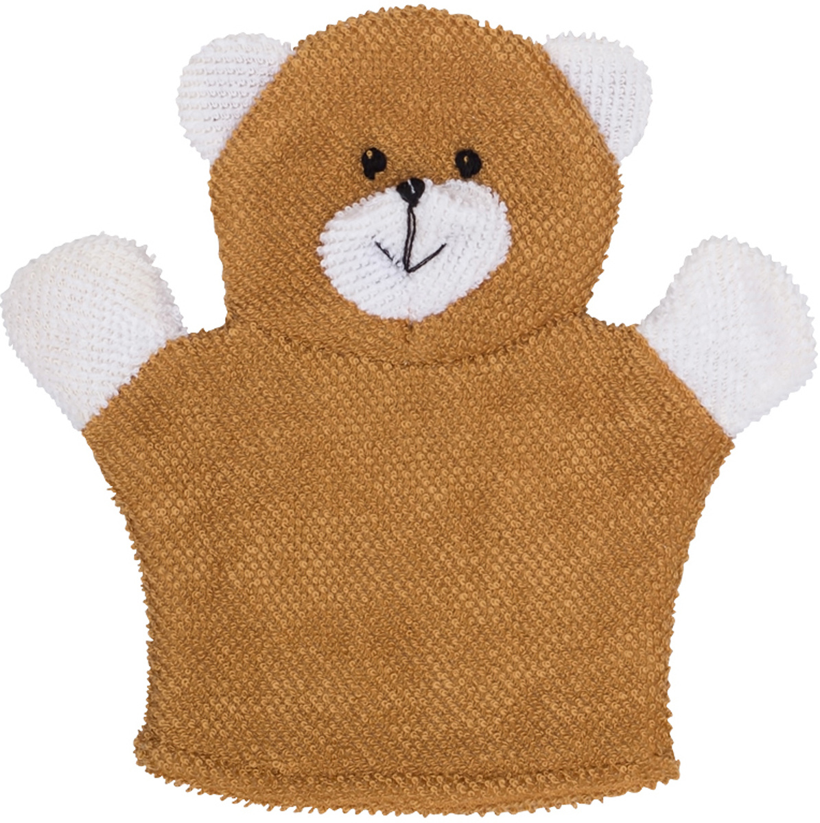 Мочалка-рукавичка детская для купания малышей Baby Bear от ROXY-KIDS  #1
