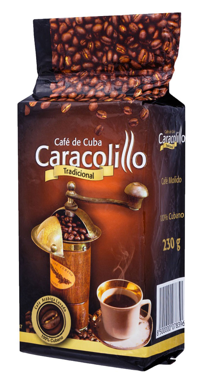 Caracolillo Cafe de Cuba кофе молотый, 230 г — купить в