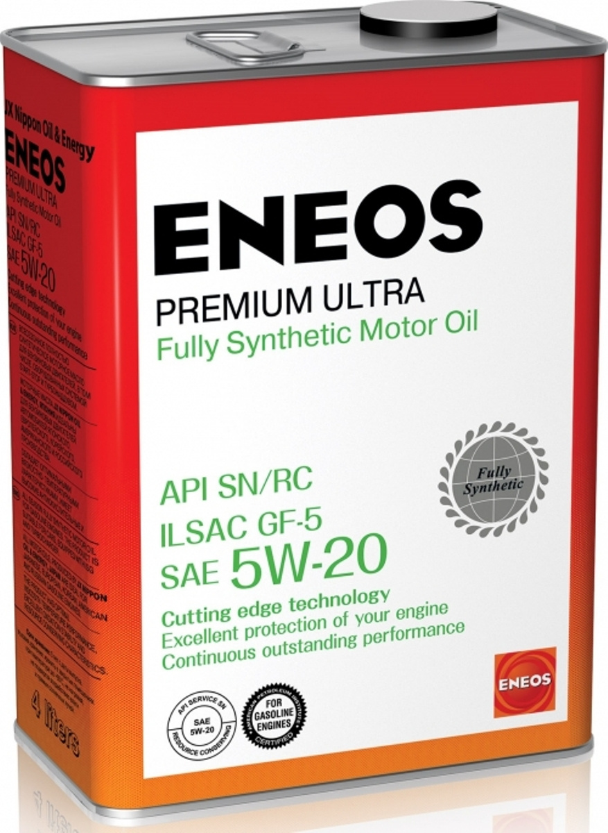 Моторное масло ENEOS 5W-20 Синтетическое 4 л —  в интернет .