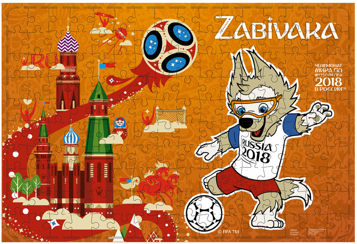 FIFA World Cup Russia 2018 Пазл Забивака Пенальти 03824 #1