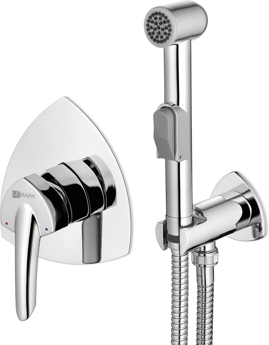 Смеситель Lemark \"Mars\", с гигиеническим душем, встраиваемый. LM3519C ...