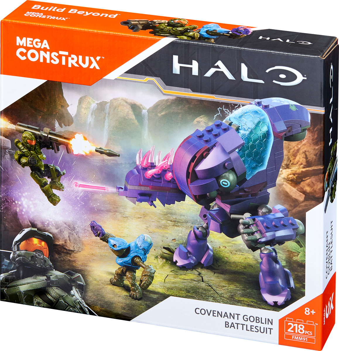 Mega Construx Halo Конструктор Боевой костюм Ковенанта гоблина — купить ...