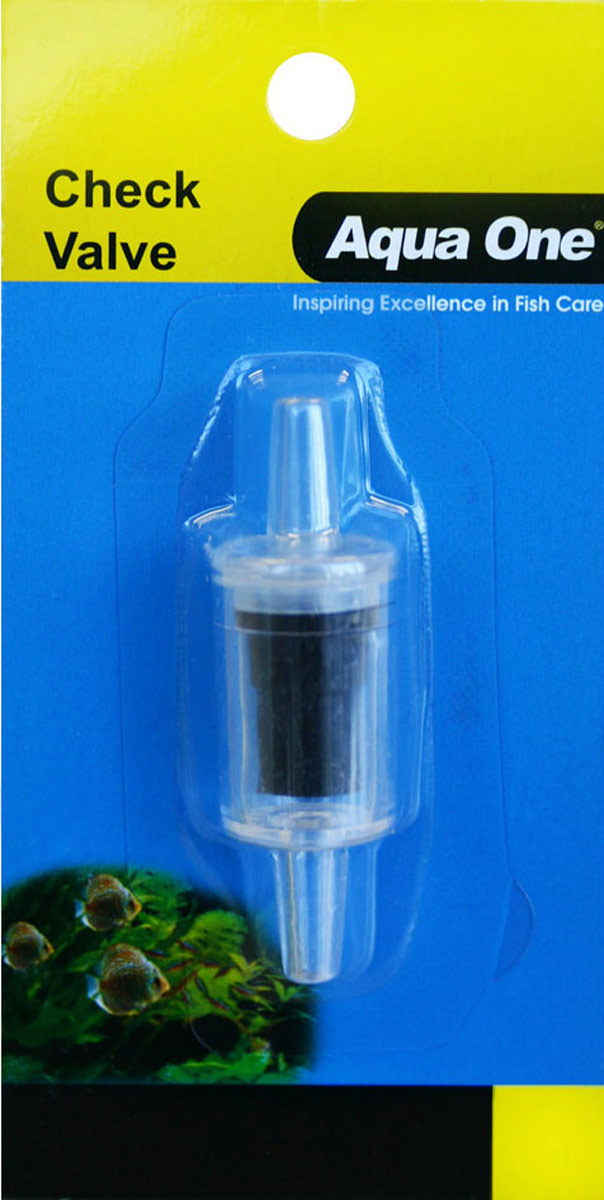 Клапан Aqua One \"Air Line Check Valve Carded\", обратный, для шланга 4/6 ...