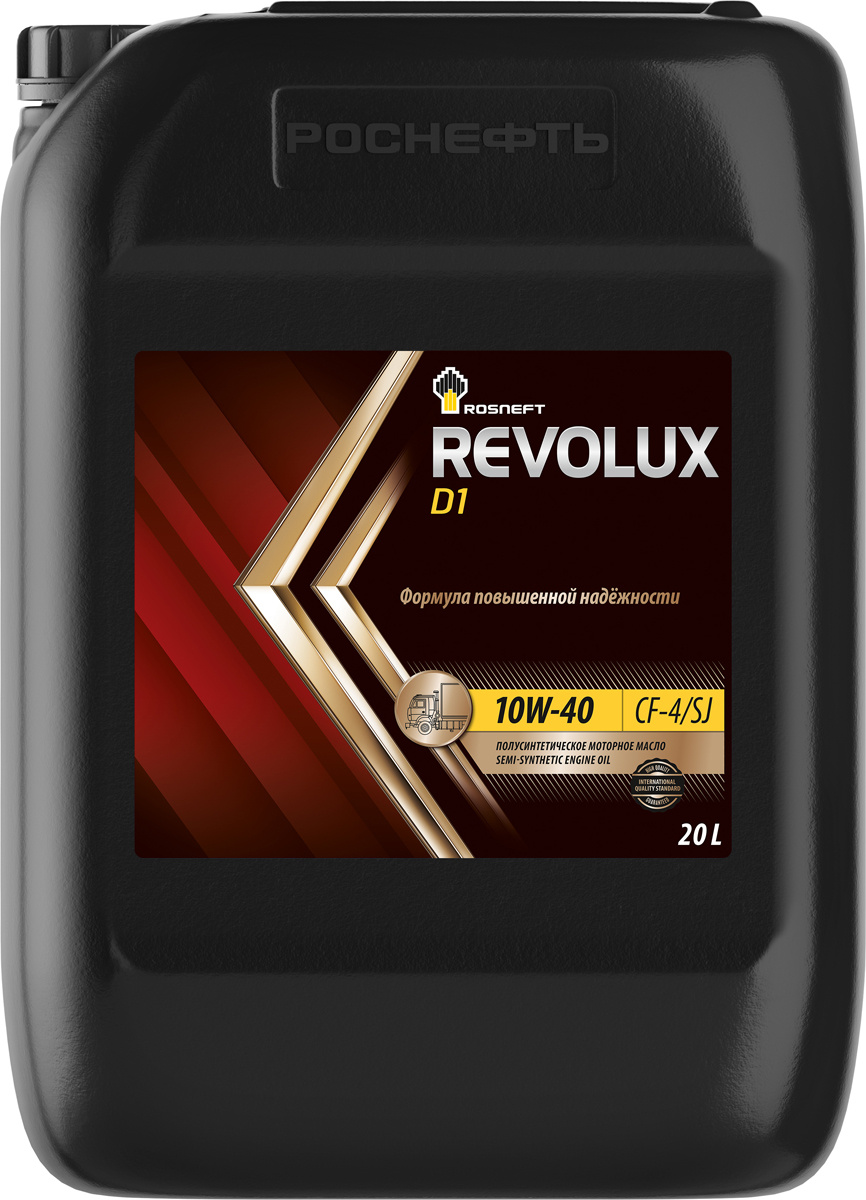 Моторное масло Роснефть ROSNEFT REVOLUX D1 10W-40 Полусинтетическое 20 .