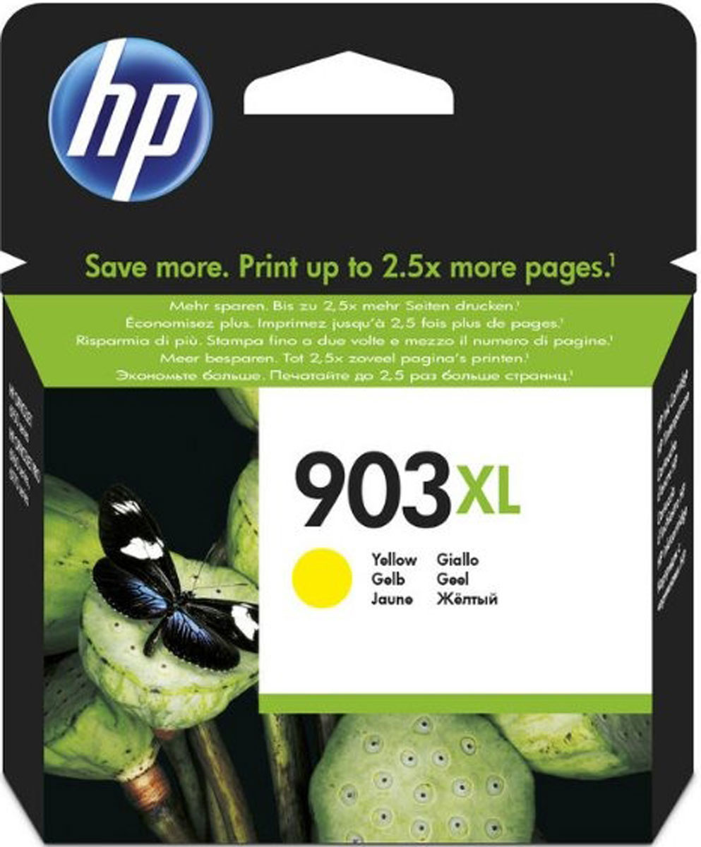 Картридж HP 903XL (T6M11AE), желтый, для струйного принтера, оригинал ...
