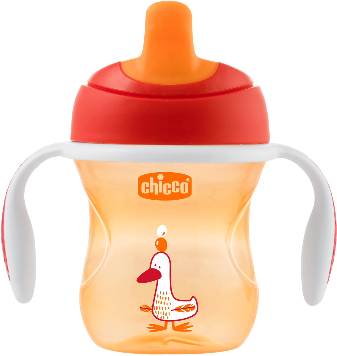Поильник Chicco Transition Cup Чашка-поильник от 6 месяцев цвет красный ...