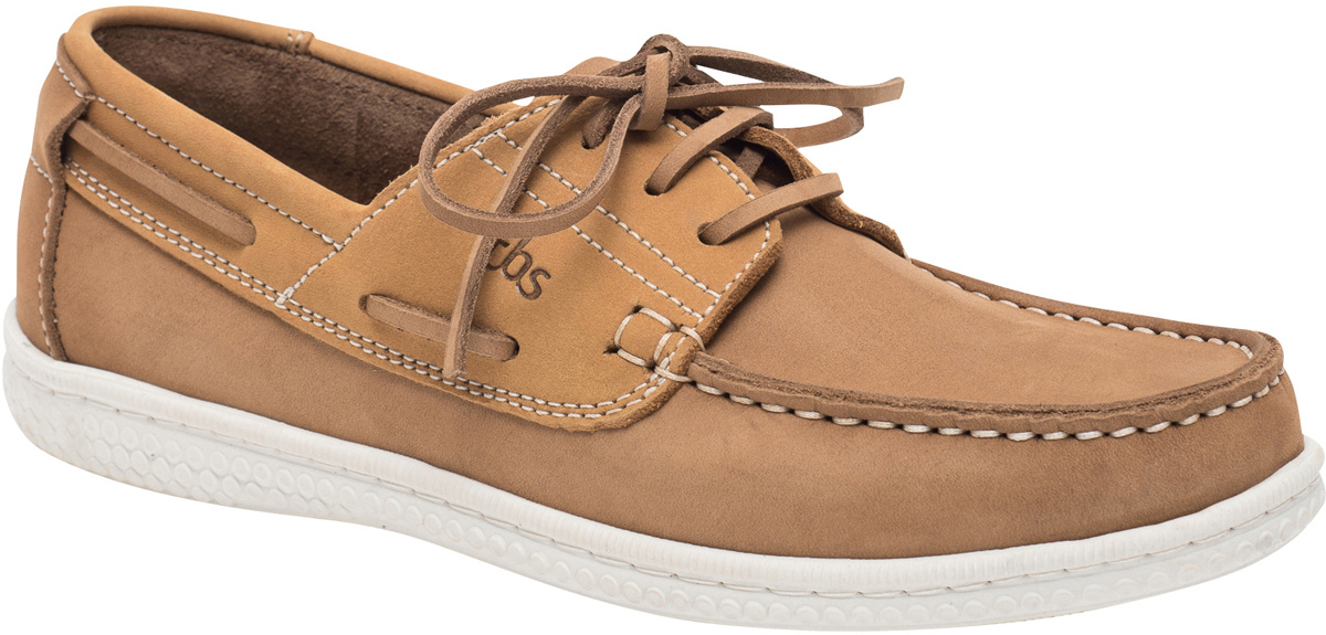 Buy Chaussures Bateau Homme Cuir Marron - YOLLES | TBS