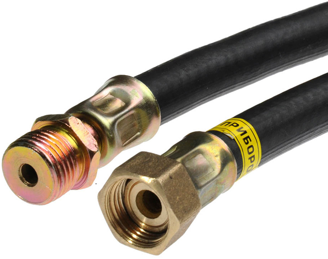 Шланг, подводка для газовых систем Русло 1/2\" 1,2м Гайка-штуцер ...